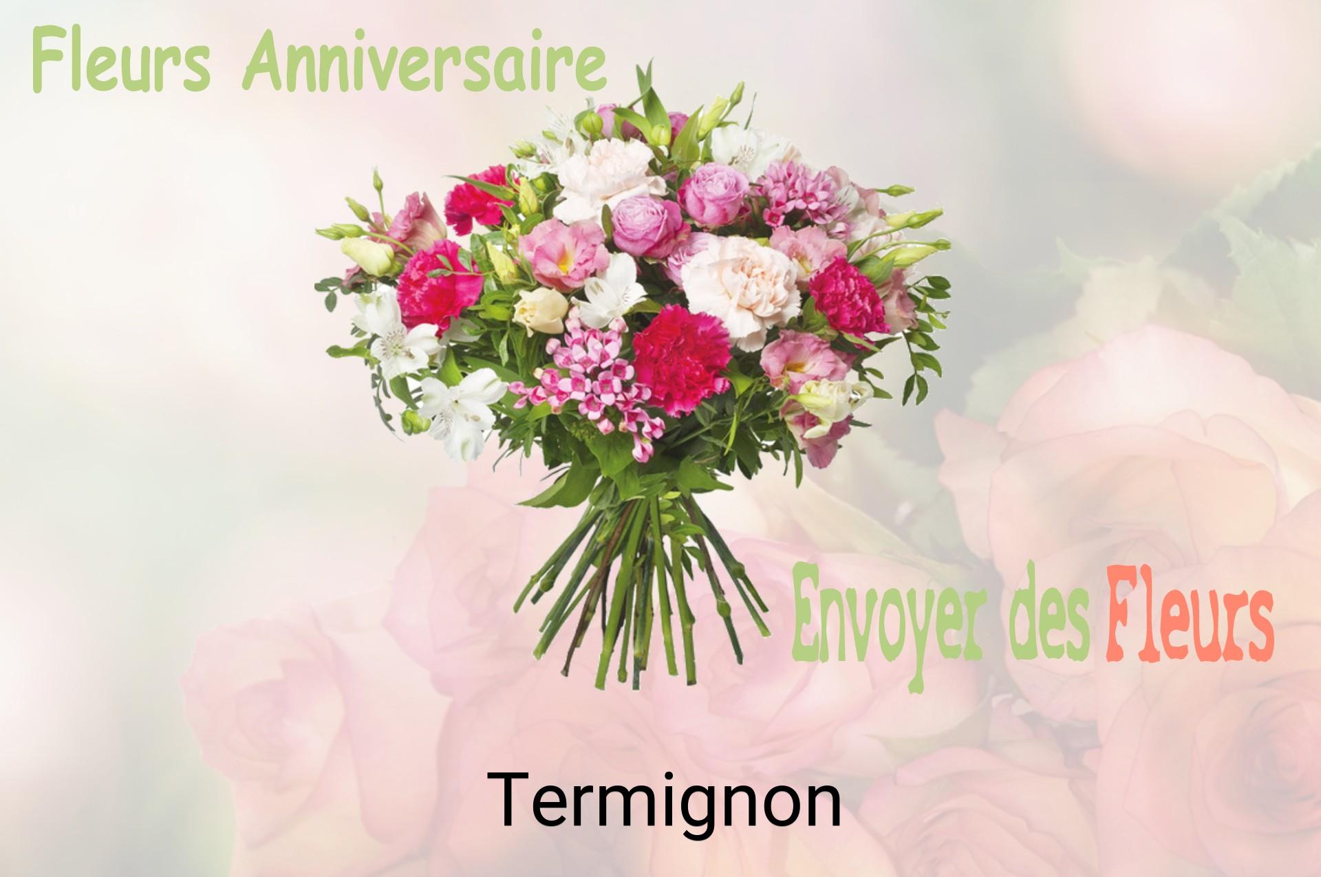 Bouquet de fleurs d’anniversaire livré à Termignon