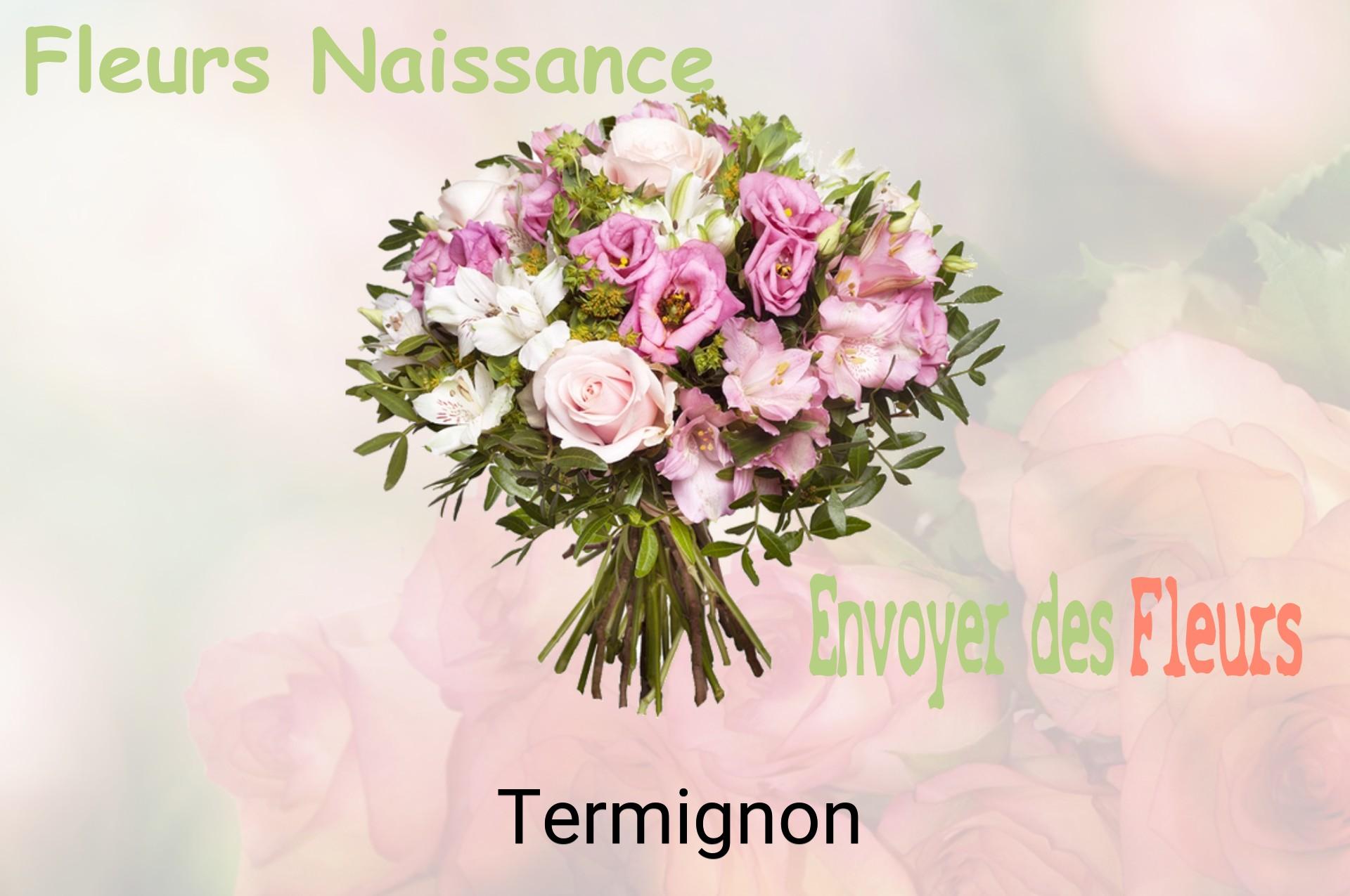 Bouquet de fleurs de naissance livré à Termignon